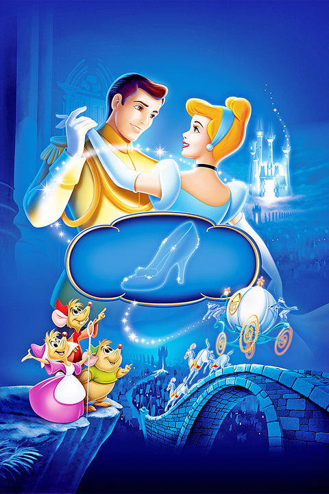 Poster Cinderela - Princesa - Filmes - Clássicos Disney - Infantil