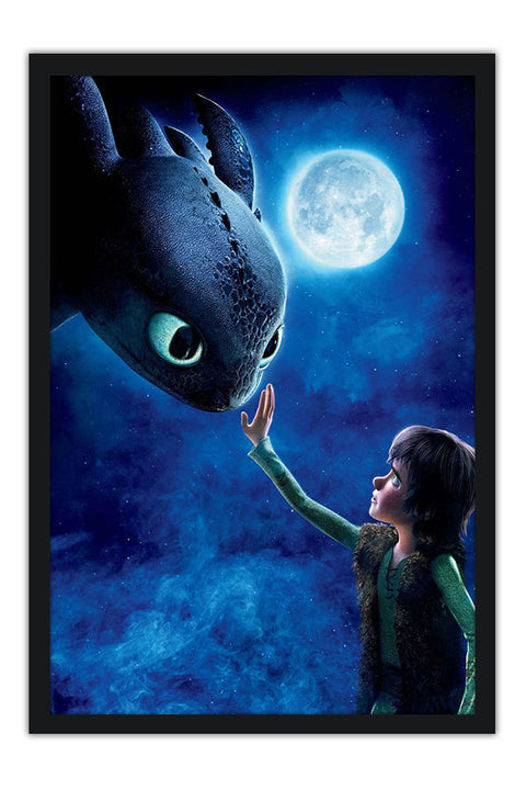 Poster Como Treinar O Seu Dragão - Infantil