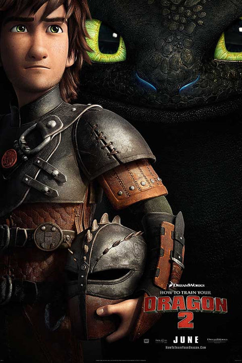 Poster Como Treinar seu Dragão 2 - Filmes - Infantil