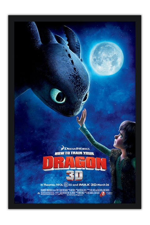 Poster Como Treinar seu Dragão - Filmes - Infantil