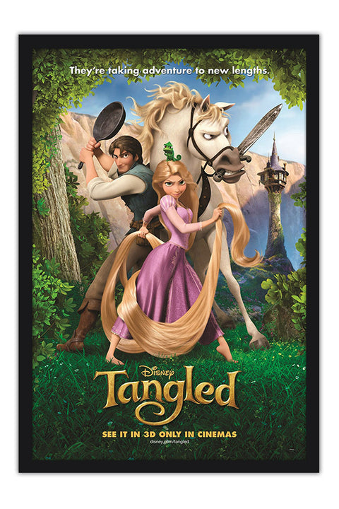 Poster Enrolados - Tangled - Princesa Rapunzel - Filmes - Infantil