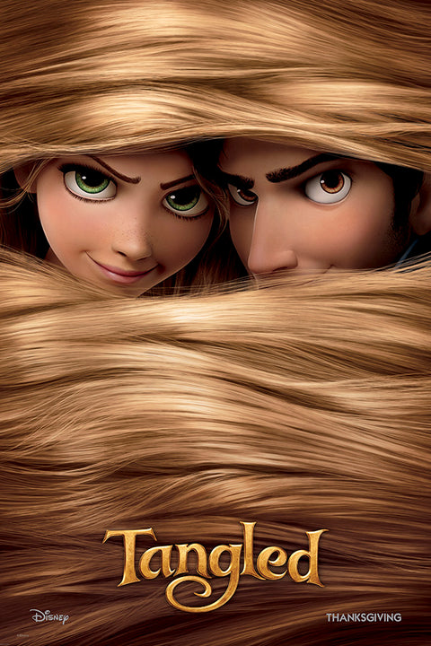 Poster Enrolados - Princesa Rapunzel - Filmes - Infantil