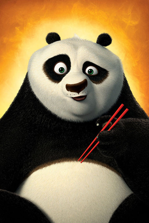 Poster Kung Fu Panda - Filmes - Infantil