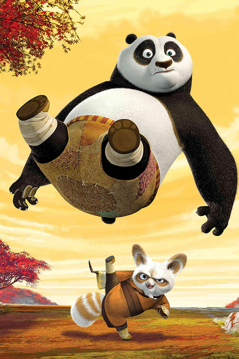 Poster Kung Fu Panda - Filmes - Infantil