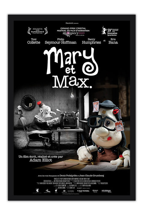 Poster Mary e Max - Uma Amizade Diferente - Drama - Filmes