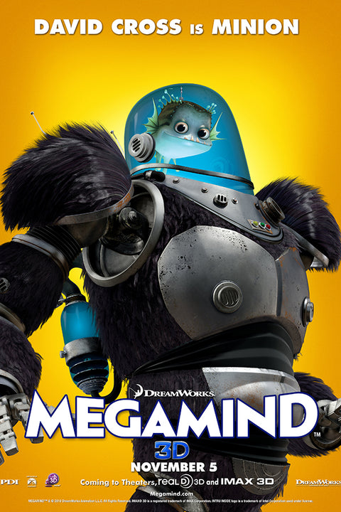 Poster Megamente - Filmes - Infantil
