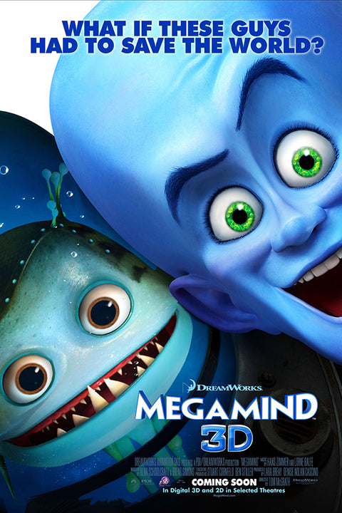 Poster Megamente - Filmes - Infantil