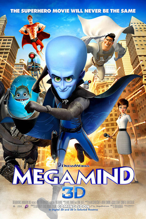 Poster Megamente - Filmes - Infantil