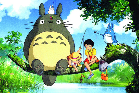 Poster Meu Amigo Totoro - Tonari No Totoro - Studio Ghibli - Infantil