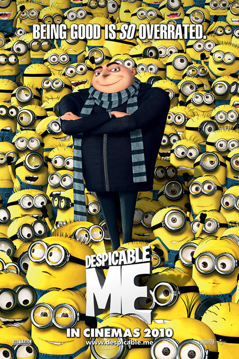 Poster Minions - Meu Malvado Favorito - Filmes - Infantil