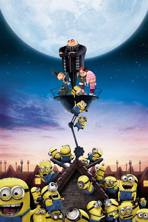 Poster Minions - Meu Malvado Favorito - Filmes - Infantil