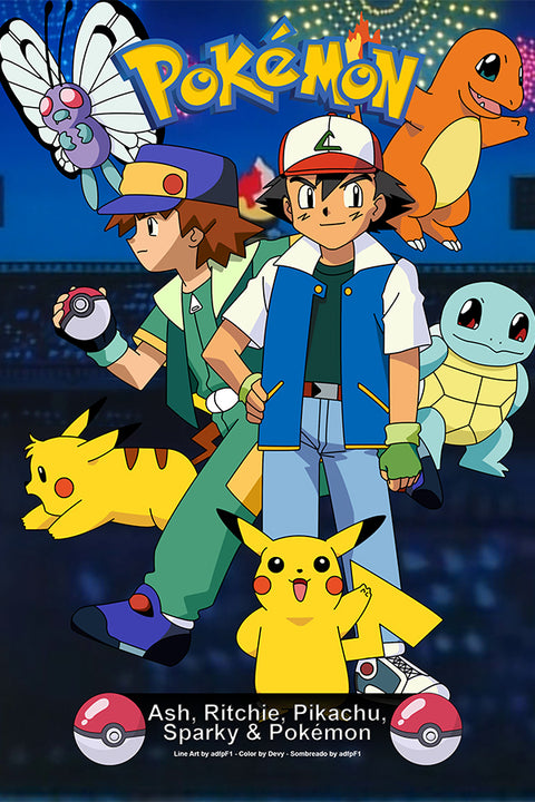 Poster Pokémon - Infantil