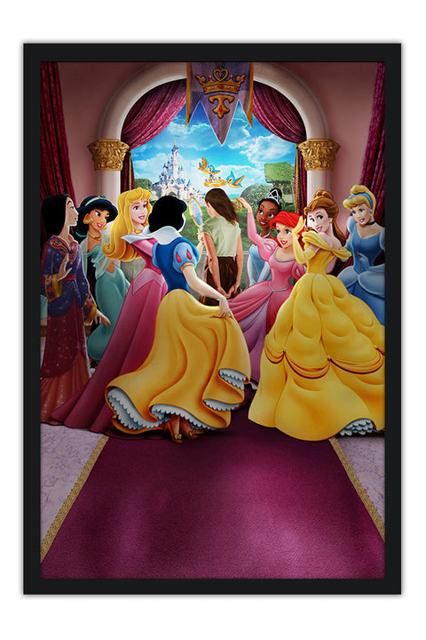 Poster Princesas Disney - Infantil - Decoração Quarto Meninas