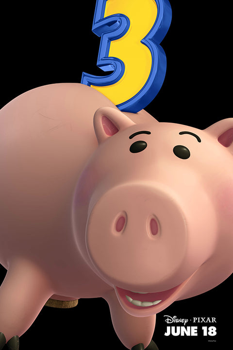 Poster Toy Story 3 - Porquinho - Filmes - Infantil