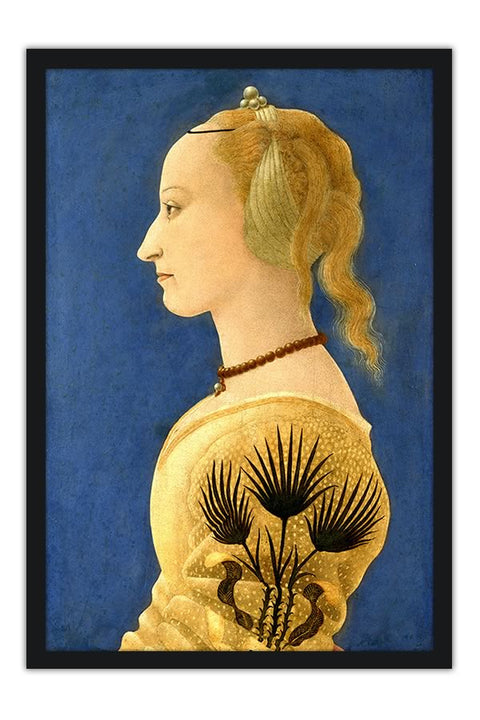 Poster Baldovinetti Alessio - Portrait Of A Lady In Yellow - Obras de Arte