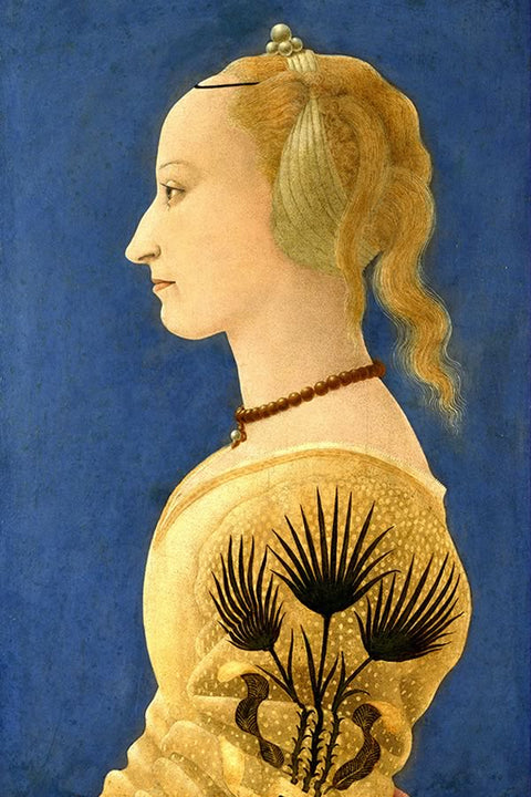 Poster Baldovinetti Alessio - Portrait Of A Lady In Yellow - Obras de Arte