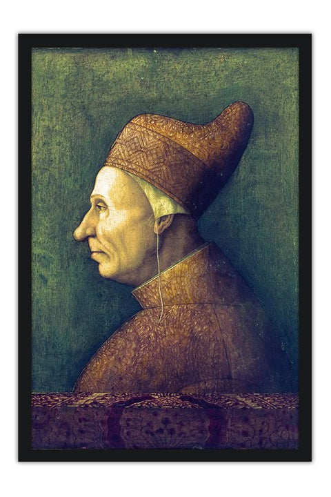 Poster Bellini Gentile - Doge Niccolo Marcello - Obras de Arte
