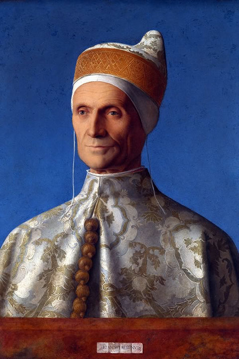 Poster Bellini Giovanni - 1500 09 - Portrait Of doge Leonardo Loredan - Obras de Arte