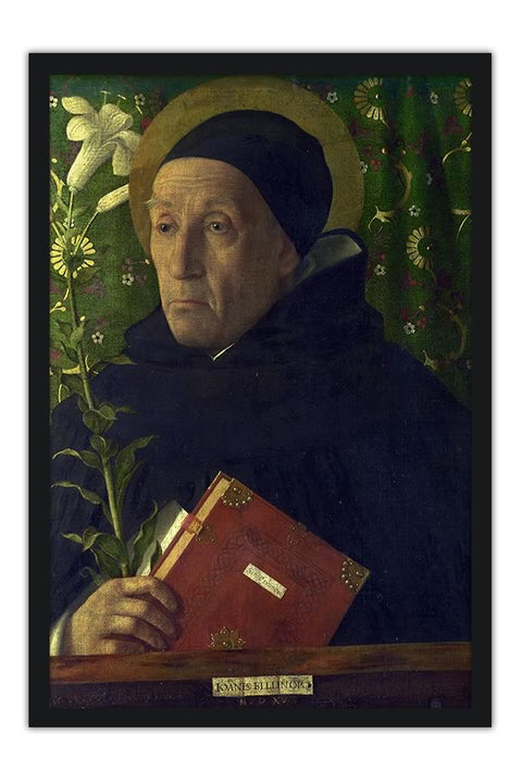 Poster Bellini Giovanni - Saint dominic - Obras de Arte