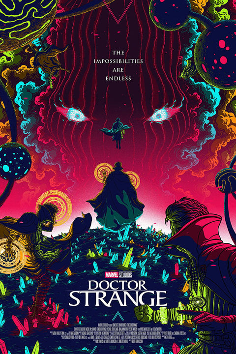 Poster Doctor Strange In The Multiverse Of Madness - Doutor Estranho no Multiverso da Loucura - Filmes
