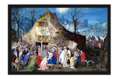 Poster Brueghel Jan The Elder - The Adoration Of The Kings - Obras de Arte