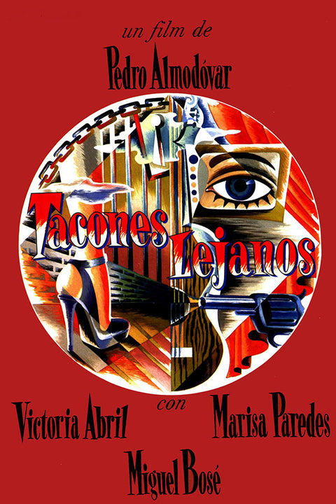 Poster Tacones Lejanos - De Salto Alto - Almodovar - Filmes