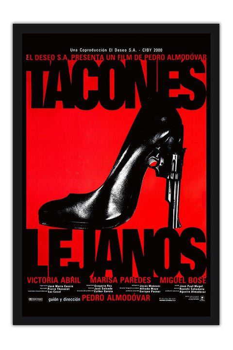 Poster Tacones Lejanos - De Salto Alto - Almodovar - Filmes