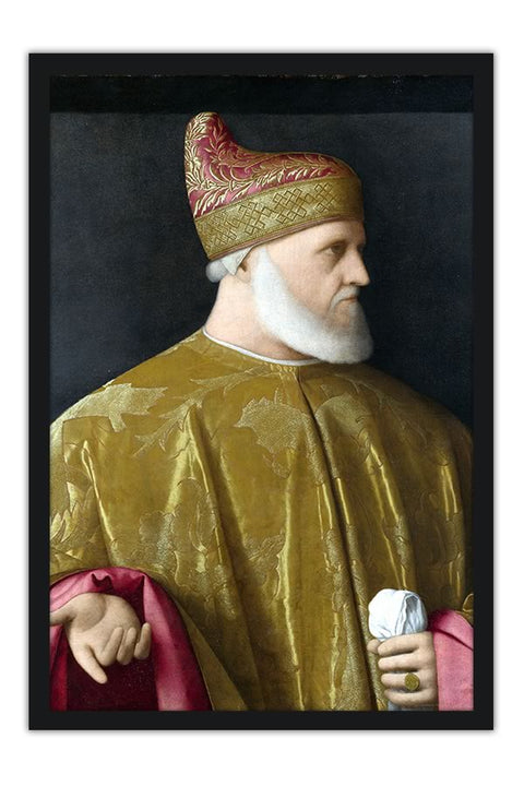 Poster Catena Vincenzo - Portrait Of The doge Andrea Gritti - Obras de Arte