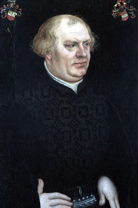 Poster Cranach Lucas The Elder - Portrait Of A Man Probably Johann Feige - Obras de Arte