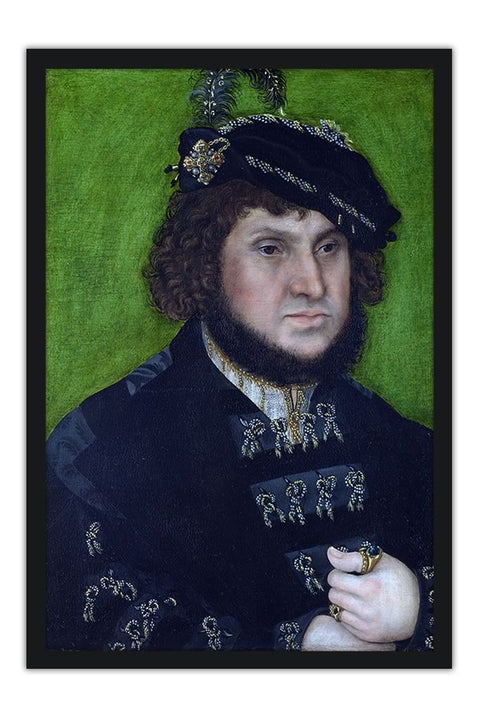 Poster Cranach Lucas The Elder - Portrait Of Johann The Steadfast - Obras de Arte