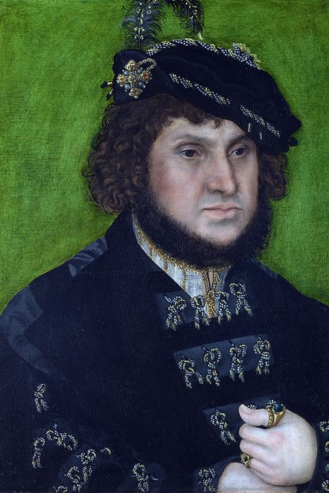 Poster Cranach Lucas The Elder - Portrait Of Johann The Steadfast - Obras de Arte