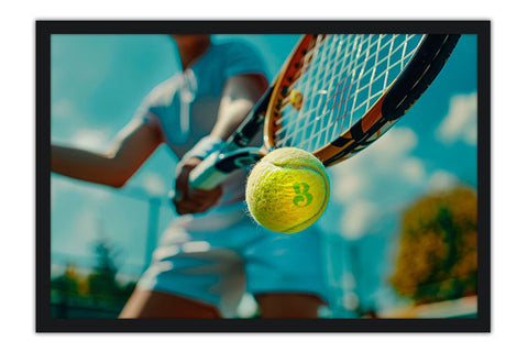 Poster Tenistas - Raquete E Bola - Esporte - Tennis