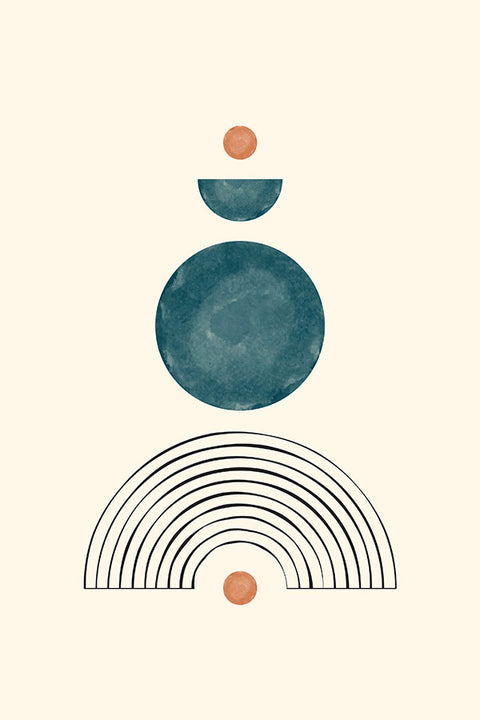 Poster Coleção Circulos - 3 de 4 - Arte Decorativa