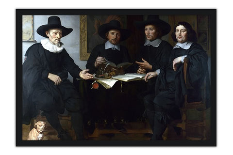 Poster Eeckhout Gerbrand Van den - Group Portrait - Obras de Arte