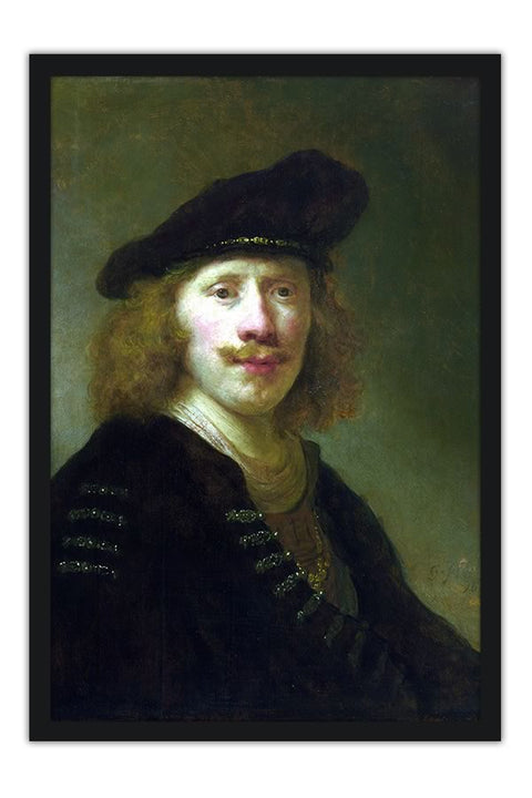 Poster Flinck Govert Teunisz - Self Portrait Aged 24 - Obras de Arte