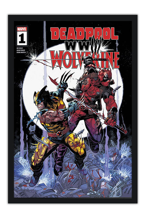 Poster Deadpool e Wolverine - Capas De Quadrinhos - HQ - Marvel