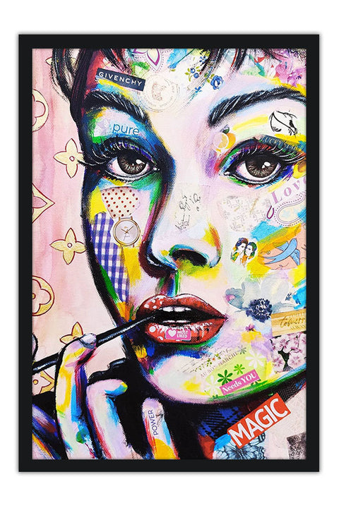 Poster Audrey Hepburn - Atriz - Figuras Históricas - Street Art