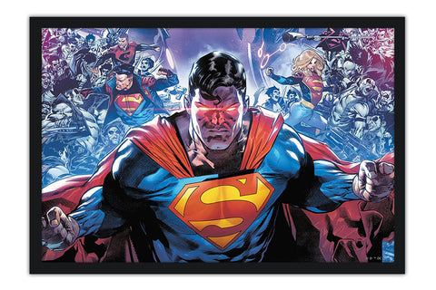Poster Superman - Artes de Quadrinhos - HQ - DC Comics