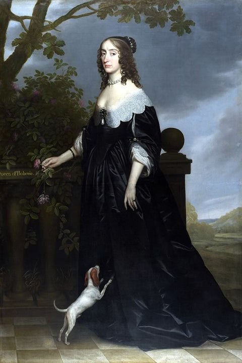 Poster Honthorst Gerrit Van - Elizabeth Stuart Queen Of Bohemia - Obras de Arte