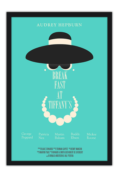 Poster Breakfast at Tiffany's - Bonequinha de Luxo - Audrey Hepburn - Alternativo - Filmes