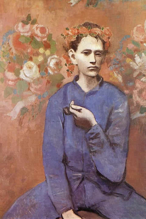 Poster Pablo Picasso - Boy With A Pipe 1905 - Obras de Arte