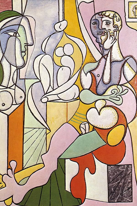 Poster Pablo Picasso - The Sculptor 1931 - Obras de Arte