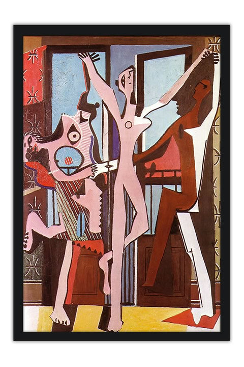 Poster Pablo Picasso - The Three dancers 1925 - Obras de Arte