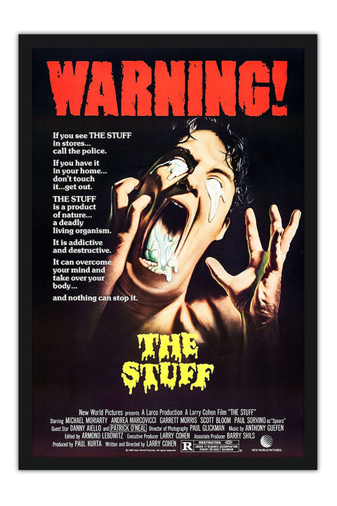 Poster The Stuff - A Coisa - Terror - Vintage - Filmes