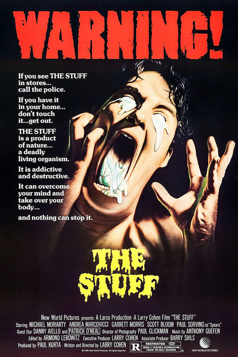 Poster The Stuff - A Coisa - Terror - Vintage - Filmes