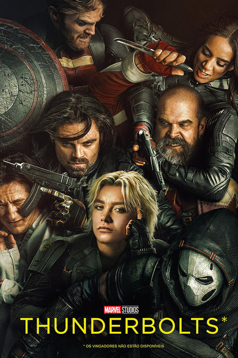 Poster Thunderbolts - Marvel - MCU - Filmes