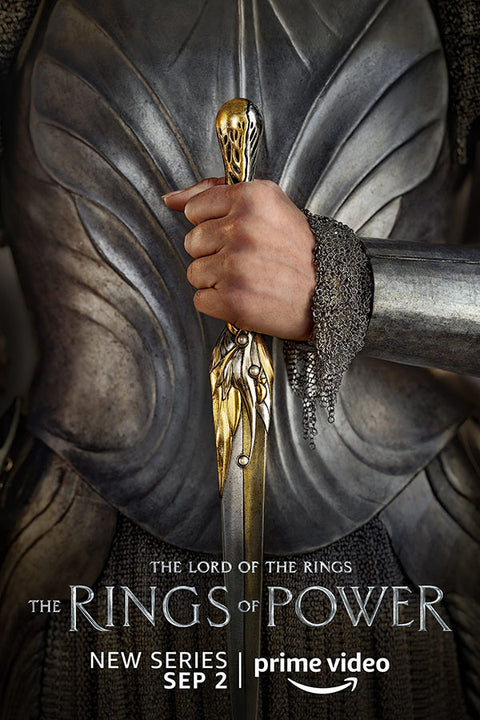 Poster Rings of Power - Anéis do Poder - Senhor dos Anéis - Séries