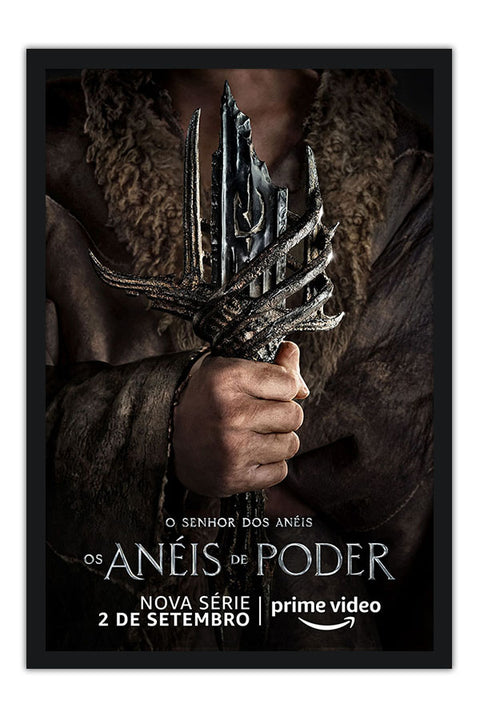 Poster Rings of Power - Anéis do Poder - Senhor dos Anéis - Séries