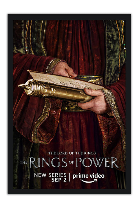 Poster Rings of Power - Anéis do Poder - Senhor dos Anéis - Séries