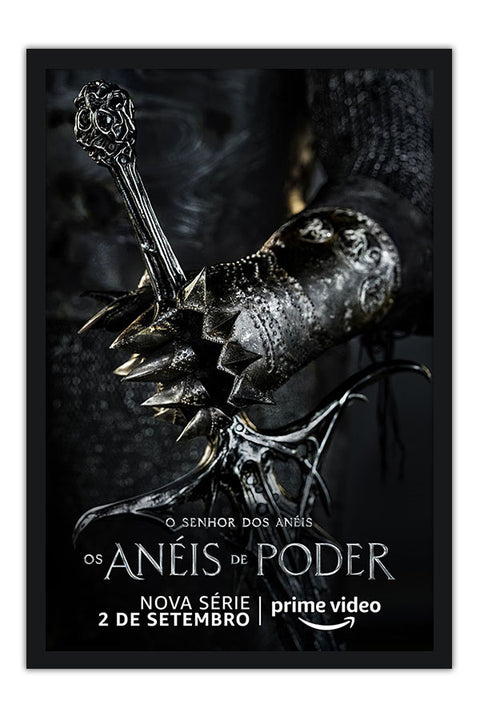 Poster Rings of Power - Anéis do Poder - Senhor dos Anéis - Séries
